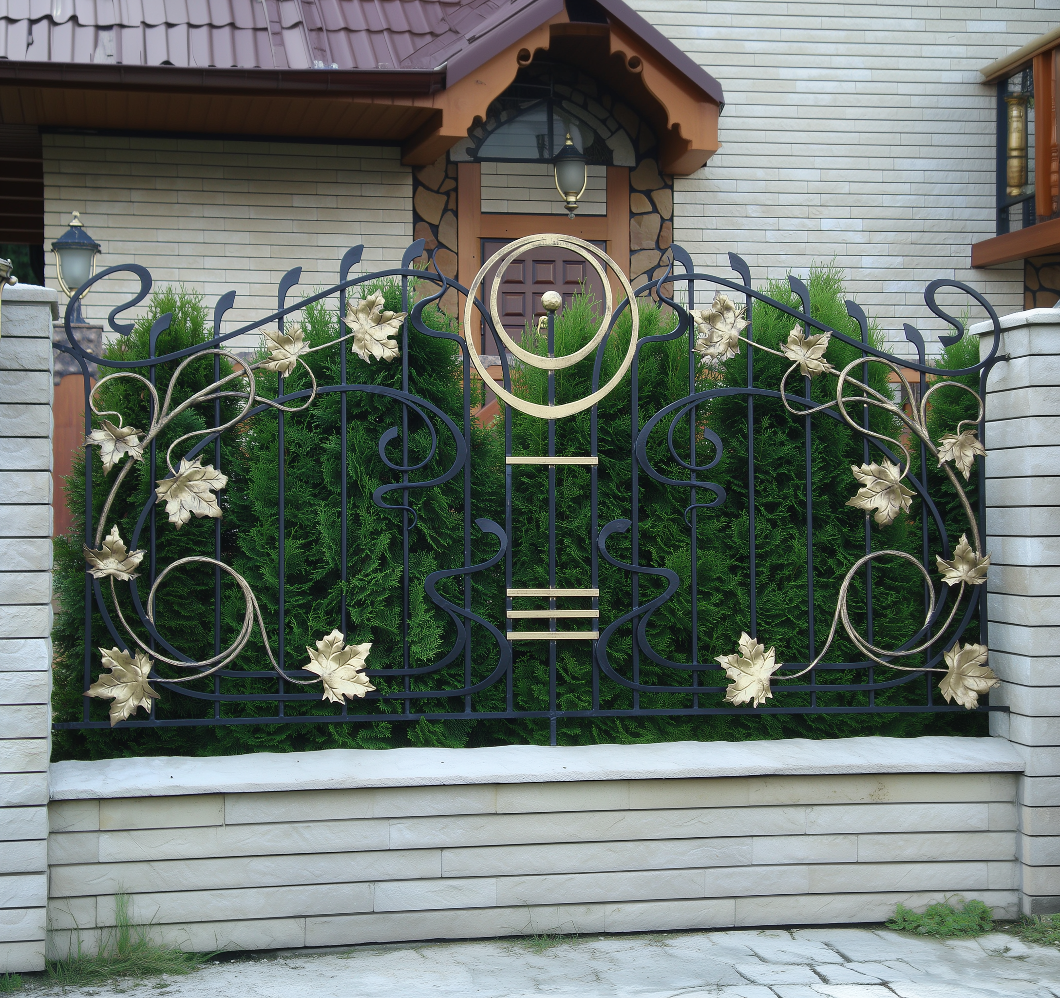 Кованый забор