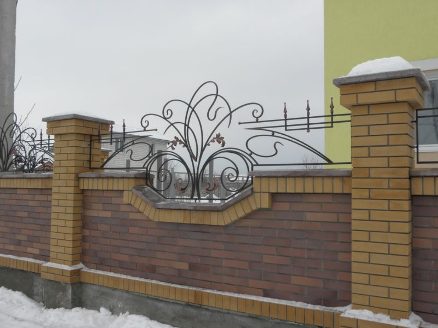 Кованый верх